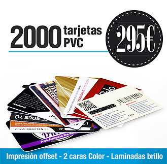 Precio 2000 tarjetas PVC Precio 2000 tarjetas plasticas