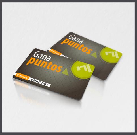 Tarjetas de puntos tarjetas de gestion de puntos