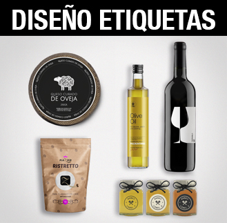 Diseño gráfico, diseño de etiquetas de productos, diseño gráfico Albacete