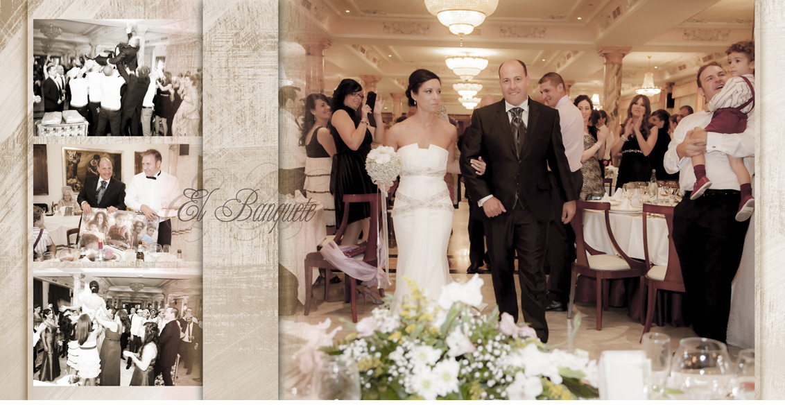 Reportaje fotográfico Boda Juan Manuel y Noemí, fotografías boda banquete