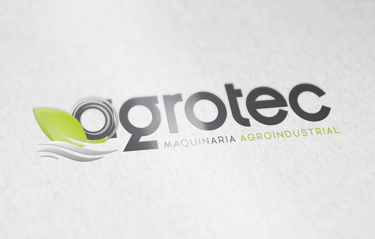 Diseño gráfico, identidad corporativa en Albacete para Agrotec Maquinaria Agroindustrial