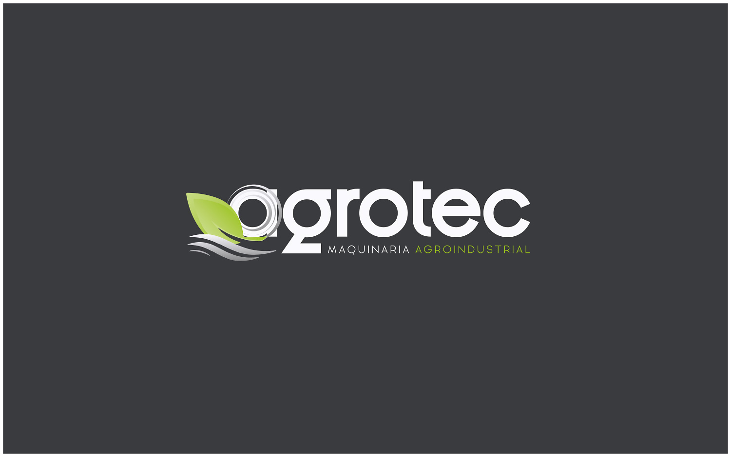 Diseño gráfico, identidad corporativa en Albacete para Agrotec Maquinaria Agroindustrial