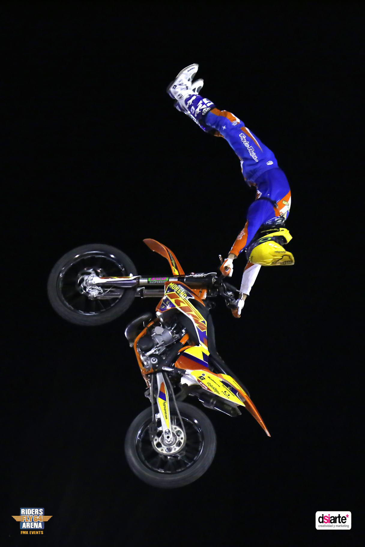 Fotografía publicitaria de eventos en Albacete Summer Night Tour 2015, freestyle motocross cup 2015