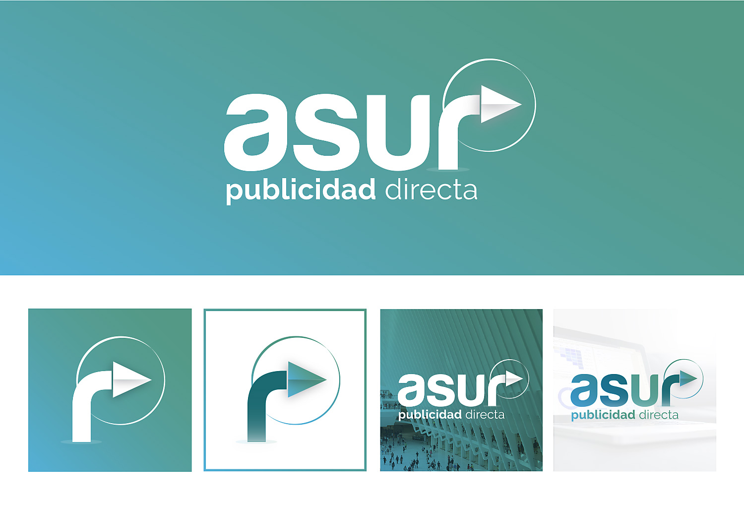 Diseño grafico, identidad corporativa Asur