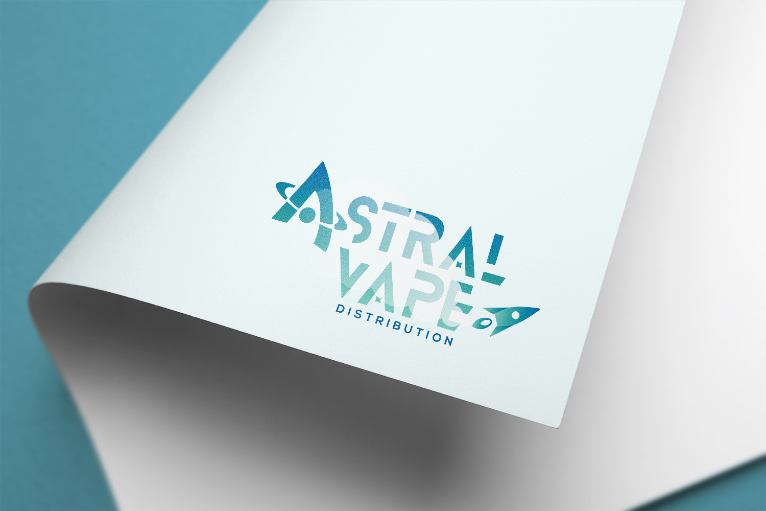 Diseño grafico Albacete, diseño de logotipo, branding Albacete Astralvape