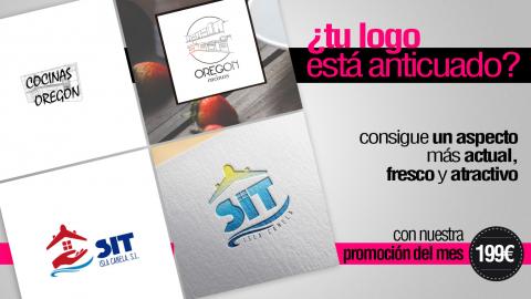 Empresa diseño logotipos Madrid. Promoción en restyling de marca.