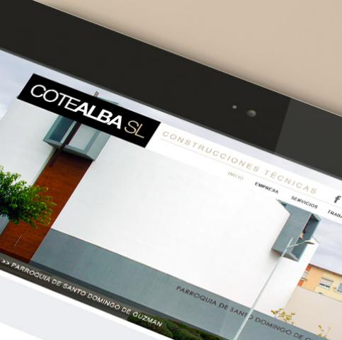 Diseño web para empresa de Albacete Cotealba