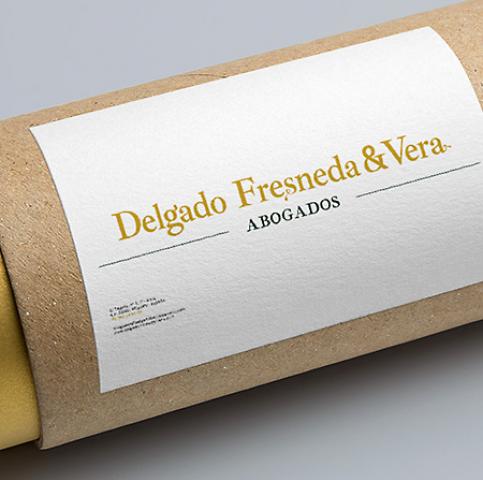 Diseño gráfico, branding y diseño web para Delgado Fresneda & Vera Abogados