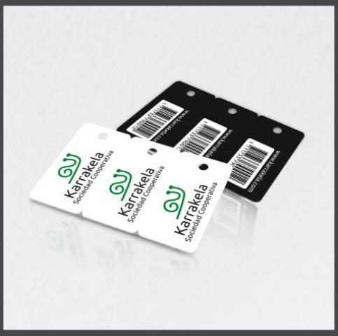 Tarjetas llavero, tarjetas pvc tipo llavero