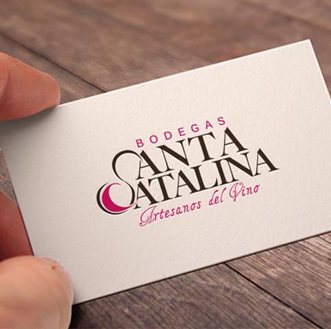 Diseño gráfico, branding, Bodegas Santa Catalina - Artesanos del vino