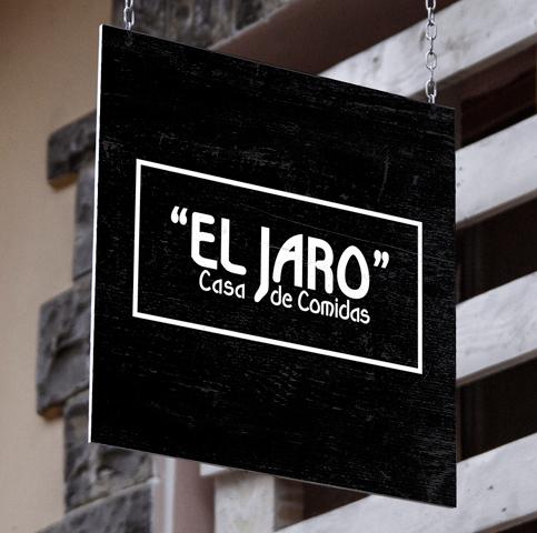 Diseño web y diseño gráfico de tarjetas de visita y cartas para restaurante. Diseño y programación de página web para Casa de comidas El Jaro