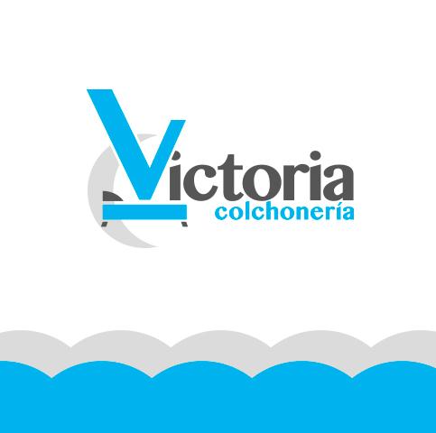 Diseño grafico, imagen corporativa, diseño fachada Colchoneria Victoria