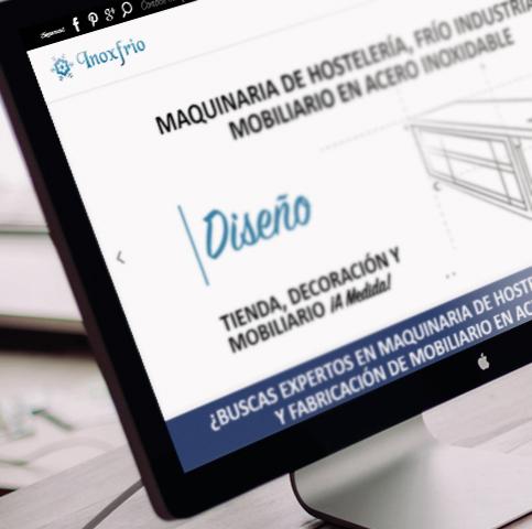 Diseño tienda online premium y posicionamiento web para empresa Inoxfrio